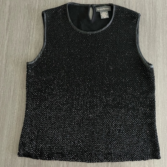 Banana Republic Black Merino Wool Tank - Picture 1 of 5
